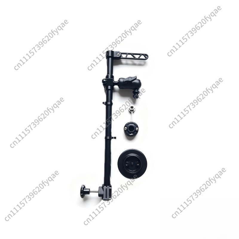 Fishing Rod Telescopic - Supporto Rimovibile in Metallo per Ecoscandaglio
