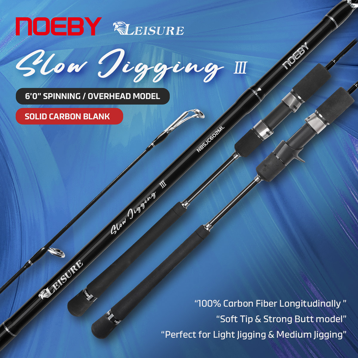 Fishing Rod Surf - Noeby Nuova canna da pesca Jigging