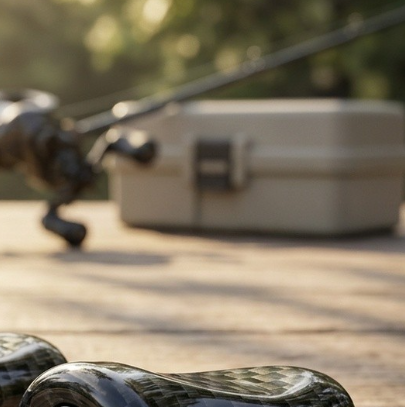 Fishing Rod Carbon Fiber - Manopola per mulinello da pesca in