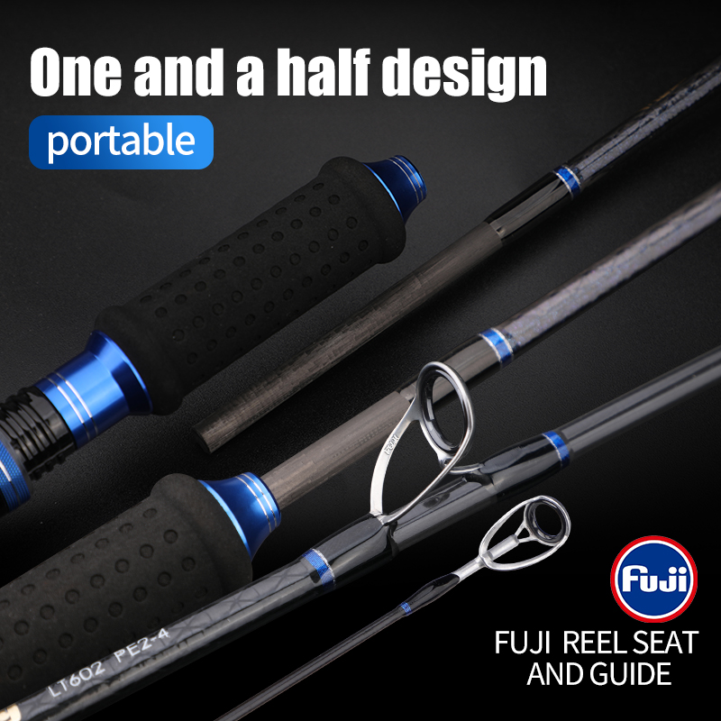 Fishing Rod Surf - ROLLFISH Premium 2 sezioni in fibra
